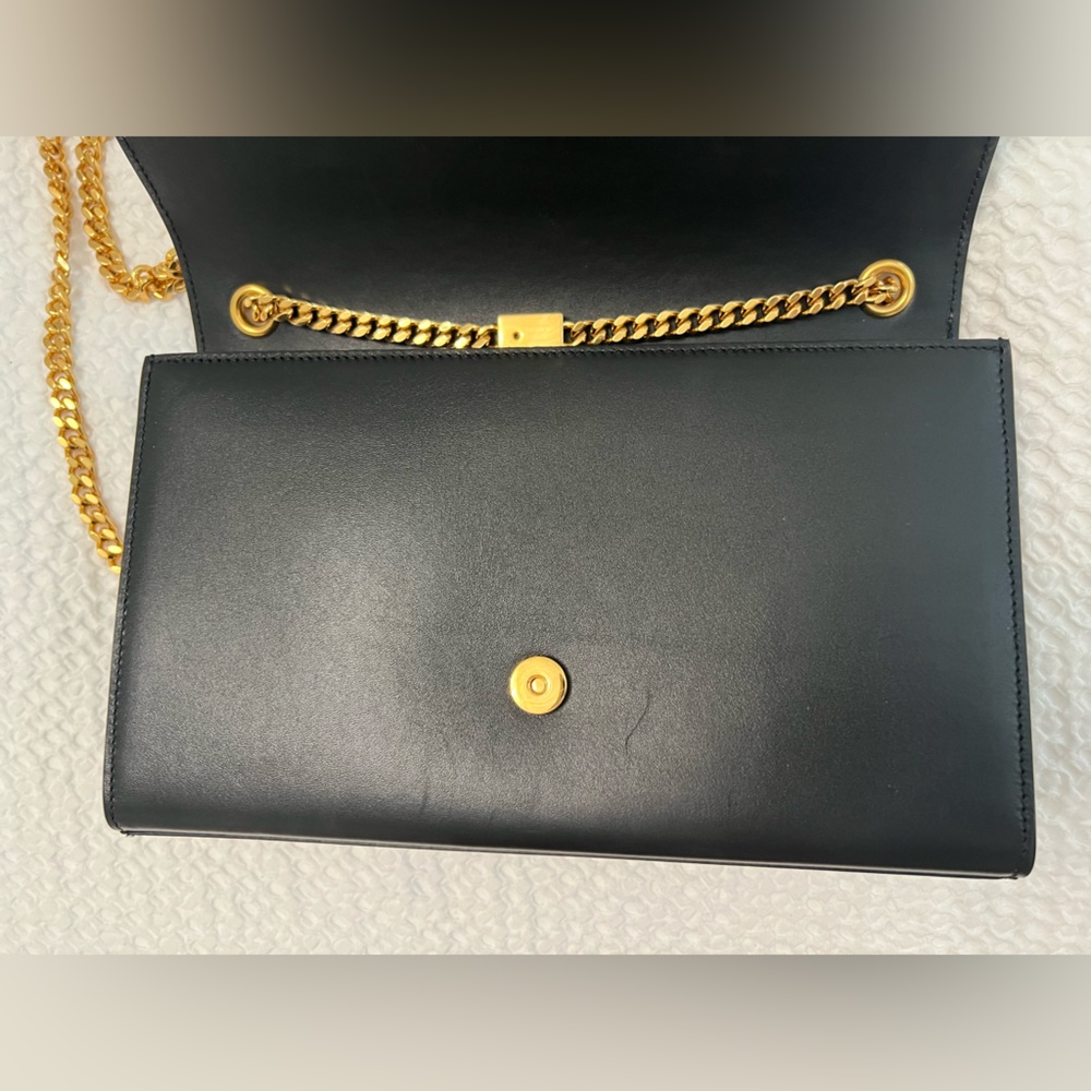 Saint Laurent Black Medium Kate Tassel Shoulder Bag - Picture 10 of 16